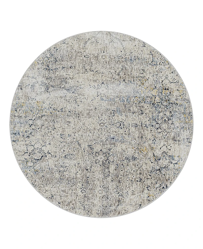 Livabliss Cardiff Cdf-2300 Round Area Rug, 7'10 x 7'10