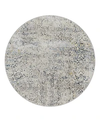 Livabliss Cardiff Cdf-2300 Round Area Rug, 7'10 x 7'10