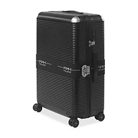 Bank Zip Deluxe Extra Large Checked Suitcase