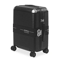 Bank Zip Deluxe Carry On Suitcase