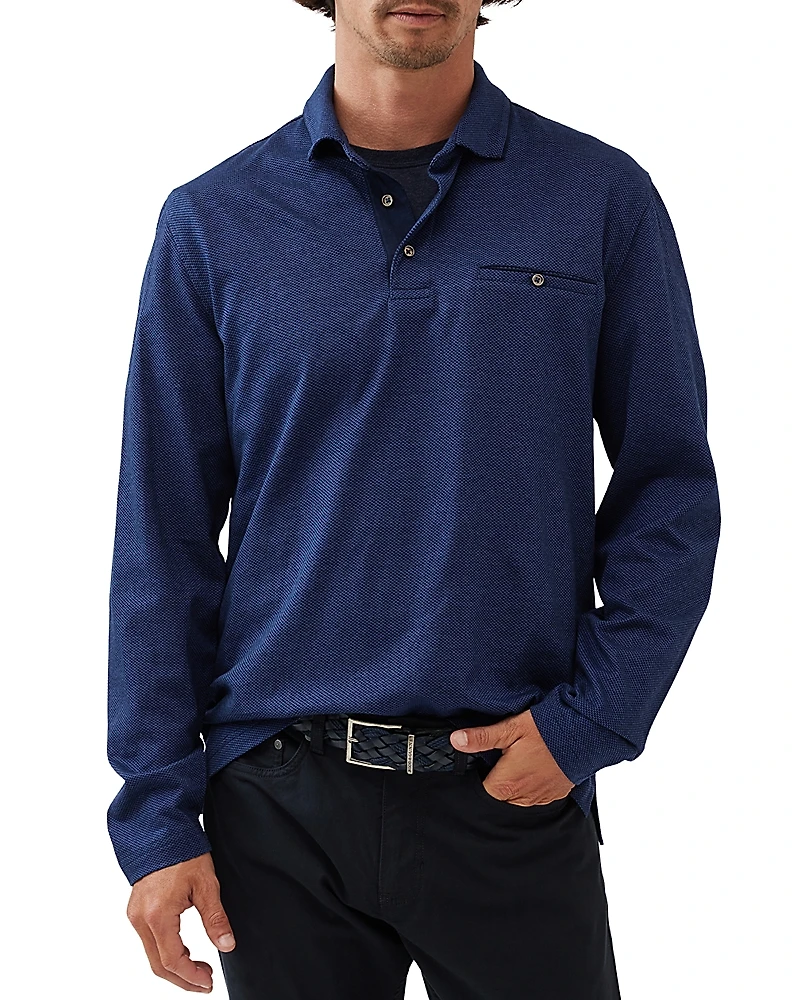 Rodd & Gunn Clinton Long Sleeve Polo Shirt