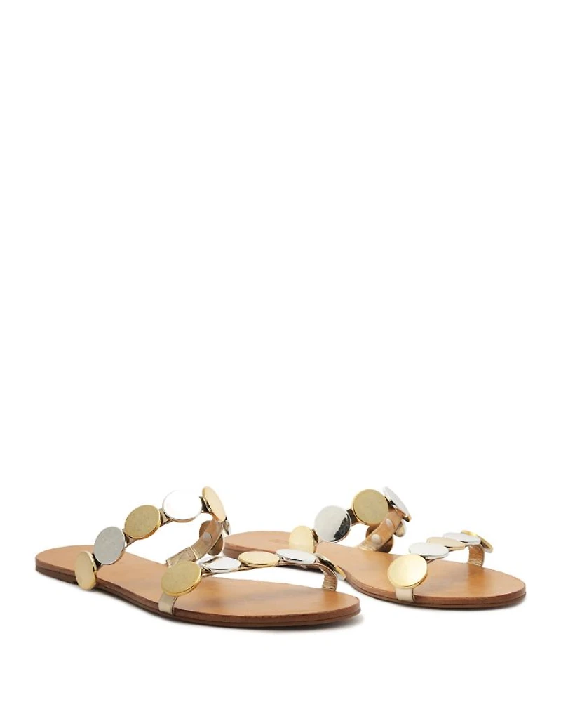 Women's Acacia Slip On Embellished Slide Sandals