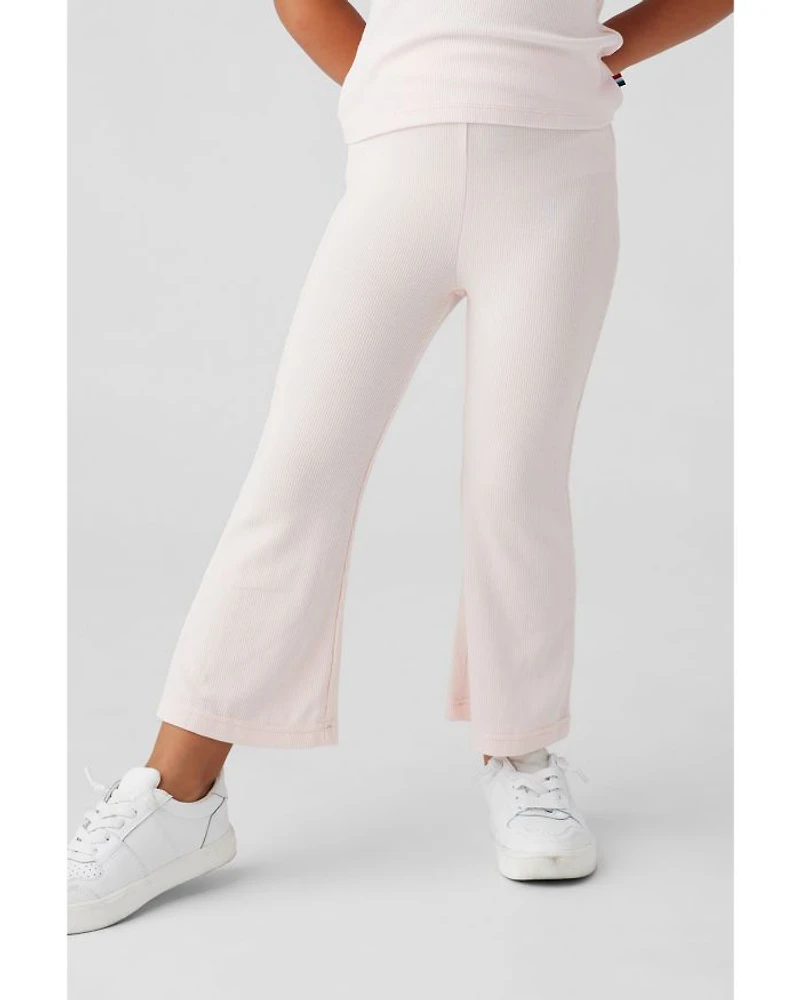 Girls' Ribbed Flare Modal Pant - Little Kid, Big Kid