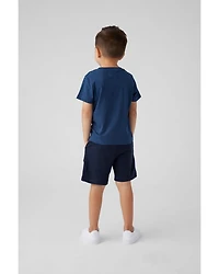 Boys' Americana Waves Cotton Tee - Little Kid, Big Kid