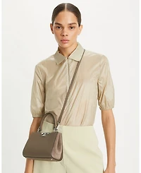 Mini Eleanor Leather Satchel