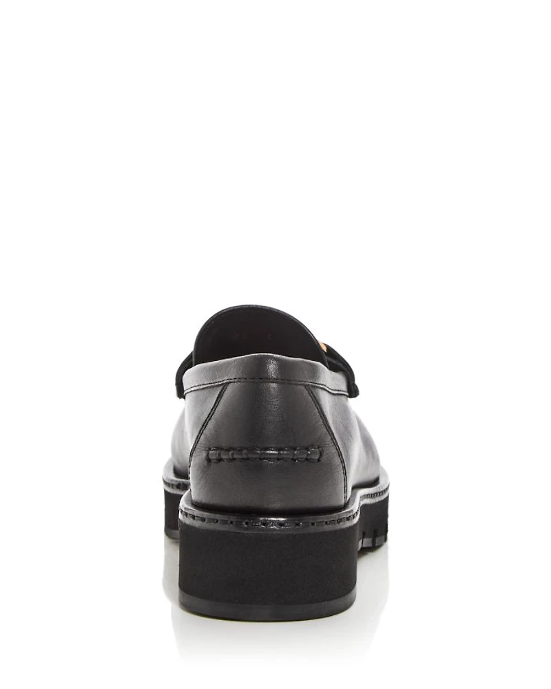 Women's Maryan Gancini Lug Sole Loafers