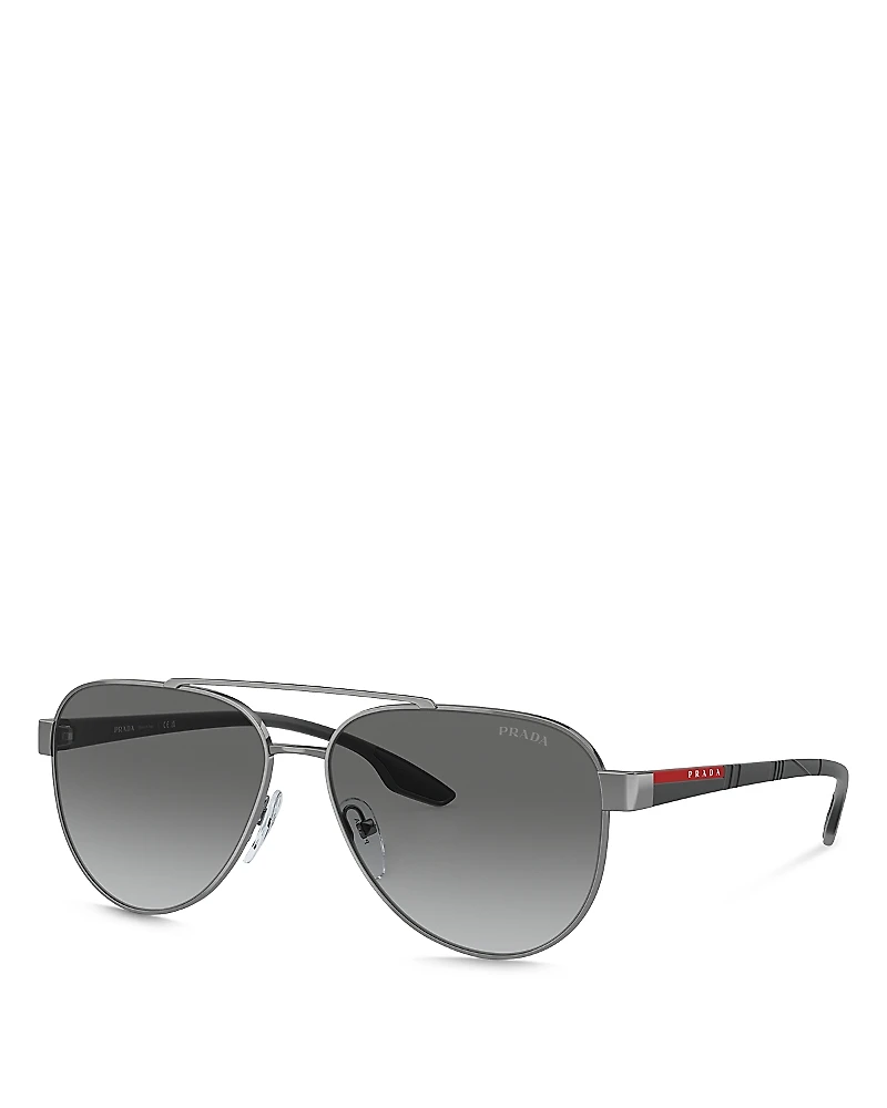 Prada Aviator Sunglasses, 58mm