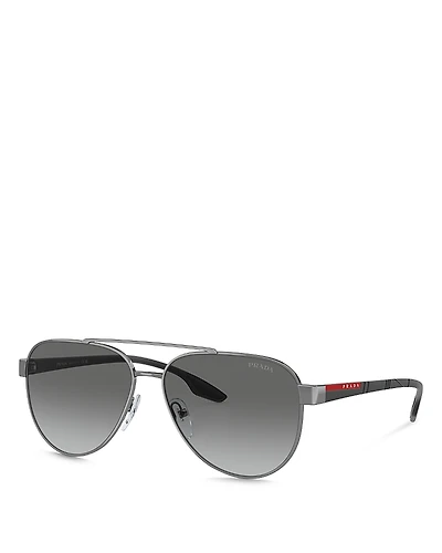 Prada Aviator Sunglasses, 58mm