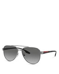 Prada Aviator Sunglasses, 58mm