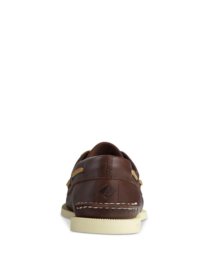 Men's Authentic Original Two Eye Leather Boat Shoes