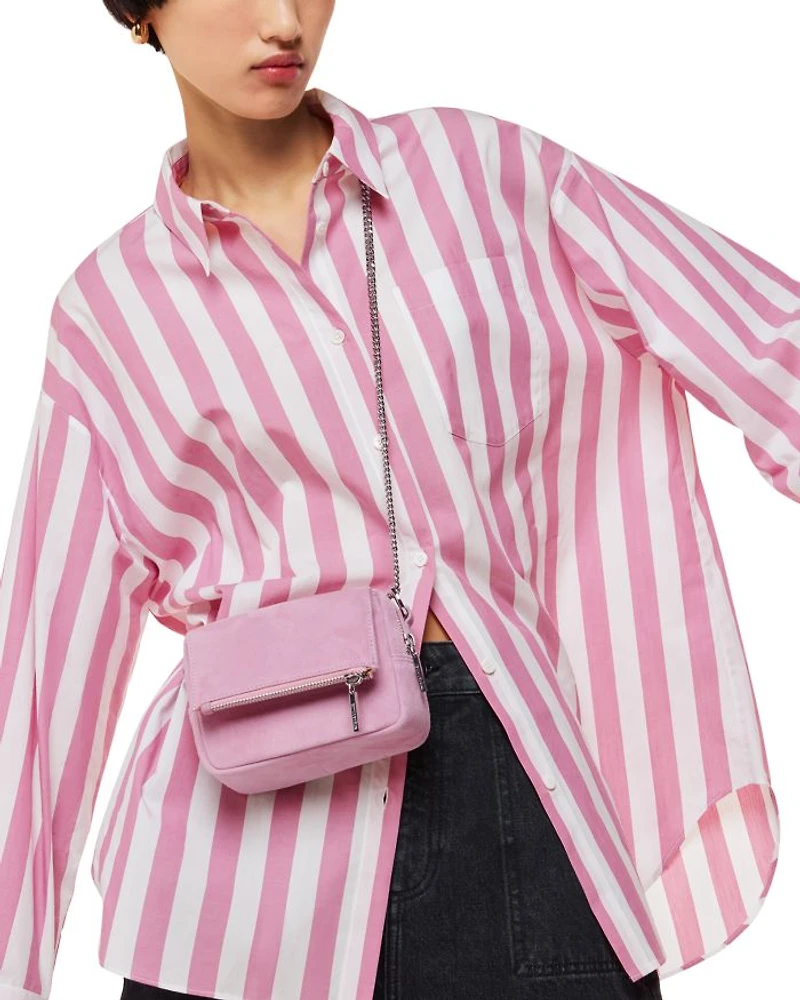 Cotton Striped Oversized Shirt