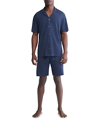 Stretch Regular Fit Button Down Sleep Shirt