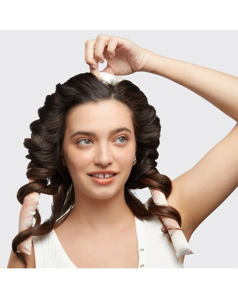 Satin Heatless Curling Set - Sunset Tie Dye