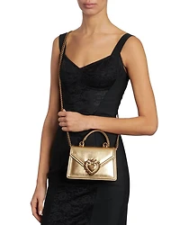 Small Smooth Leather Devotion Bag