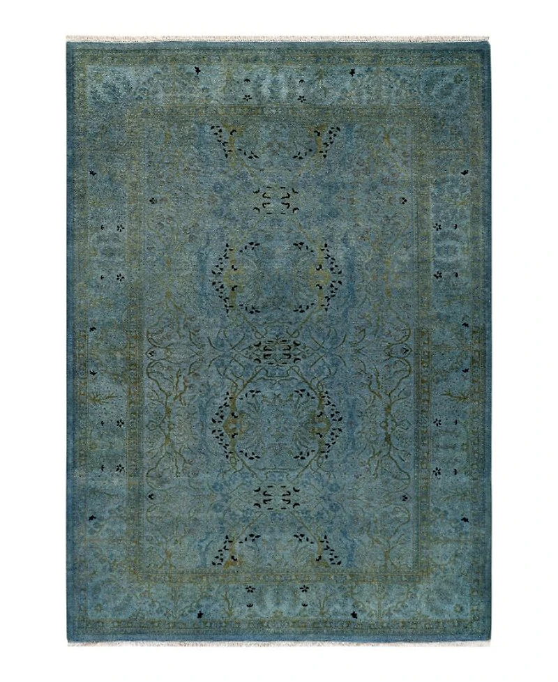 Bloomingdale's Fine Vibrance M1589 Round Area Rug, 4'3" x 6'