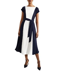Emery Two Tone Midi Dress