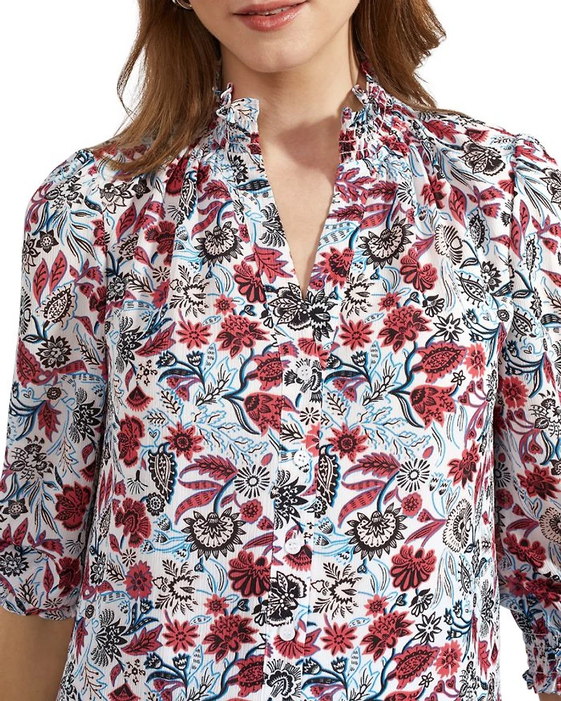 Giovanna Floral Print Blouse