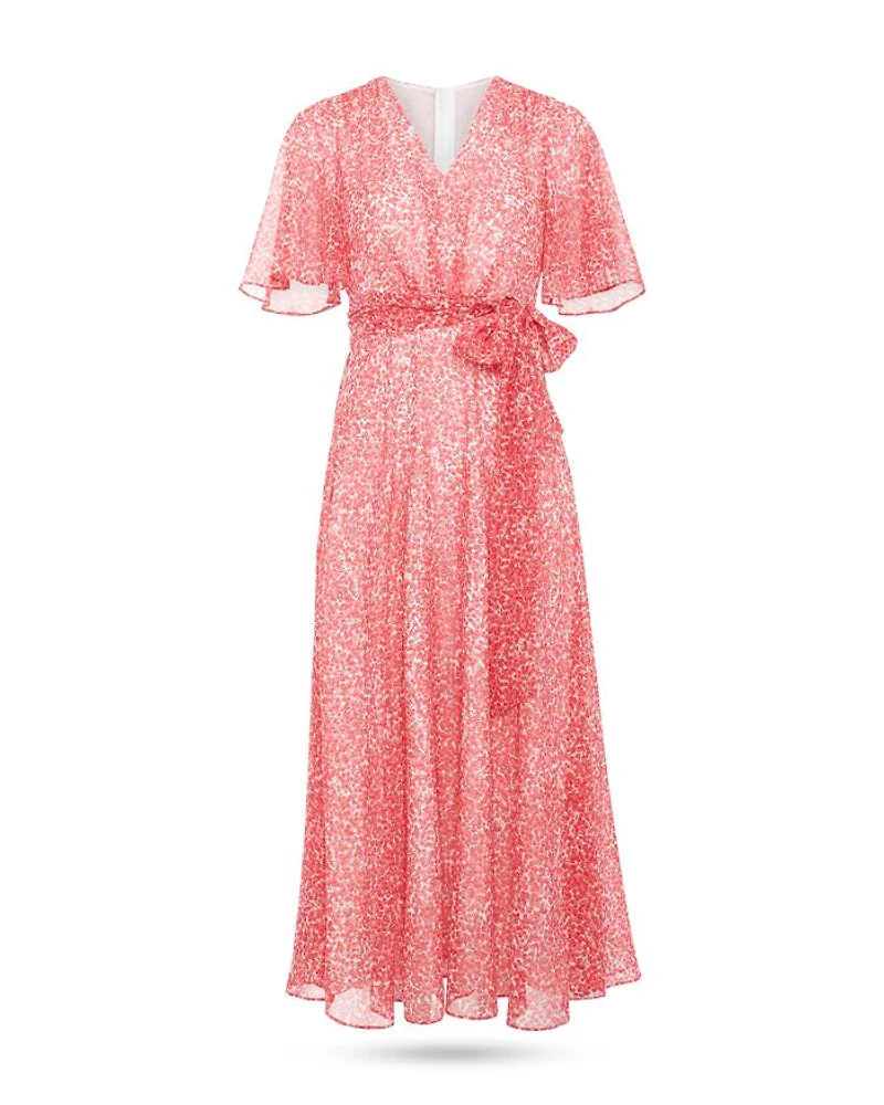 Marie Floral Print Dress