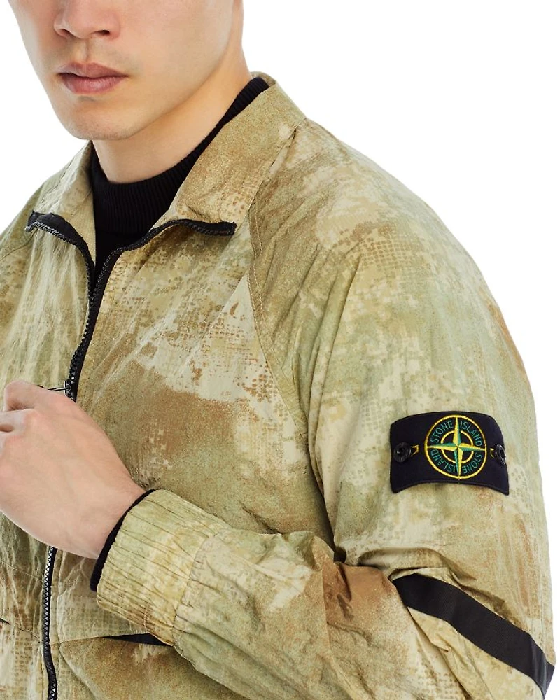 Regular Fit Pixelated Camo Jacket