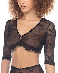 Honeydew Adriana Cropped Lace Cardigan