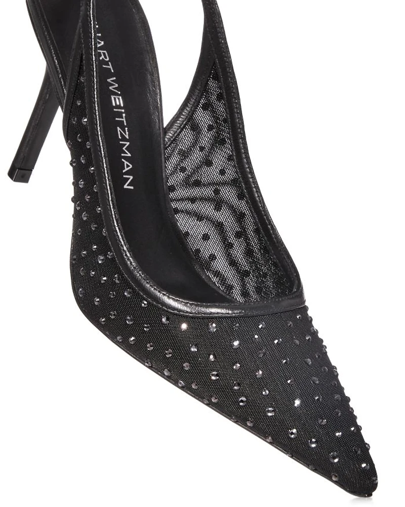 Women's Emilia Mesh 85 Slingback High Heel Pumps