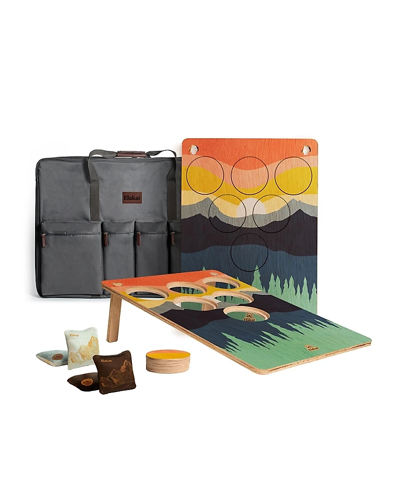 Elakai 22inc x 31in Premium Plywood Weekender H6 Cornhole Pong