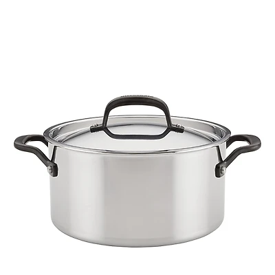 KitchenAid 5 Ply Stainless Steel 6 Qt Stockpot