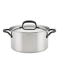 KitchenAid 5 Ply Stainless Steel 6 Qt Stockpot