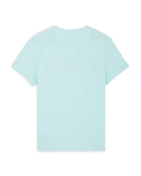 Tahiti Flowers Cotton Logo Tee