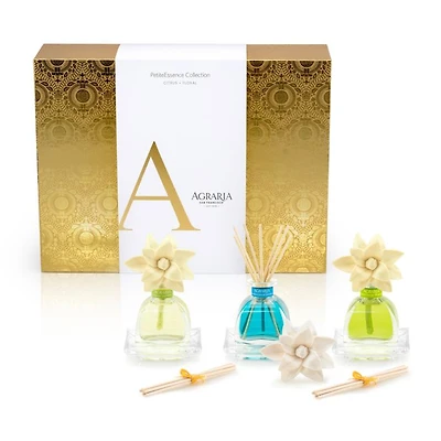 Citrus & Floral PetiteEssence 3 Piece Diffuser Collection