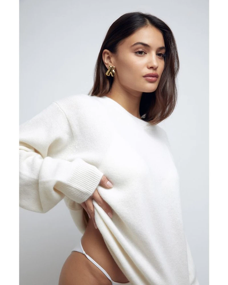 Tower Drop Earrings in 18K Gold Plated