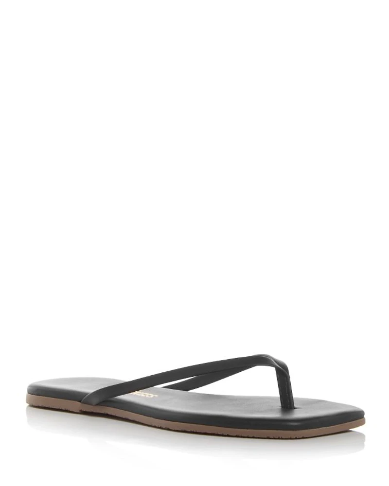 Women's Lily Square Toe Flip Flops