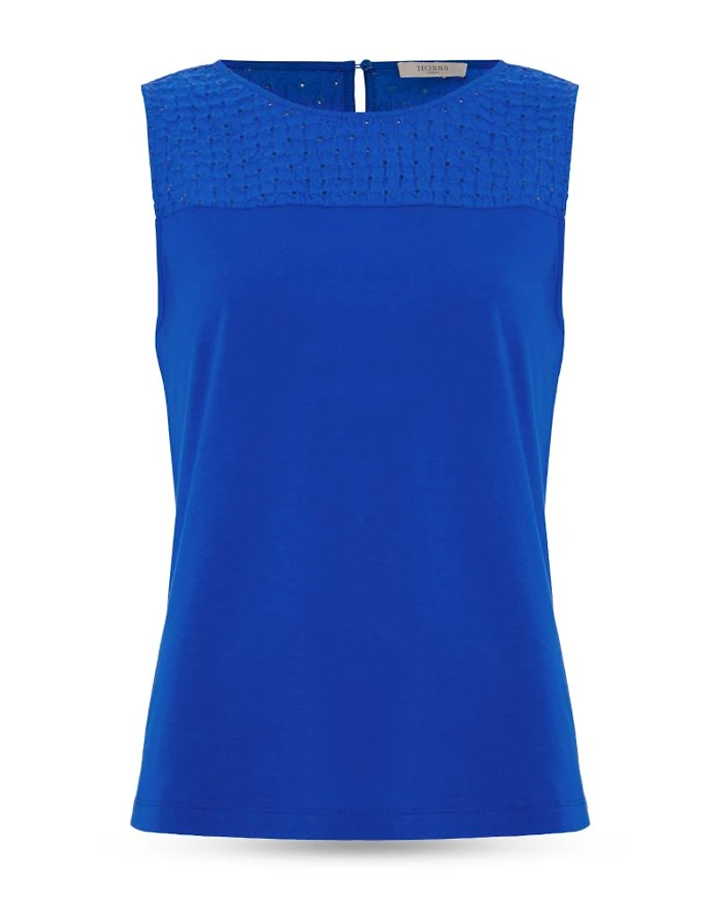 Paige Broderie Top