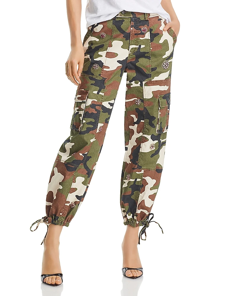 Cinq a Sept Love Camo Zola Pants