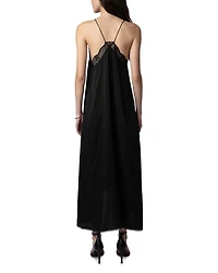 Risty Silk Jacquard Dress