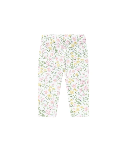 Nellapima Girls' Berry Wildflowers Print Leggings - Baby