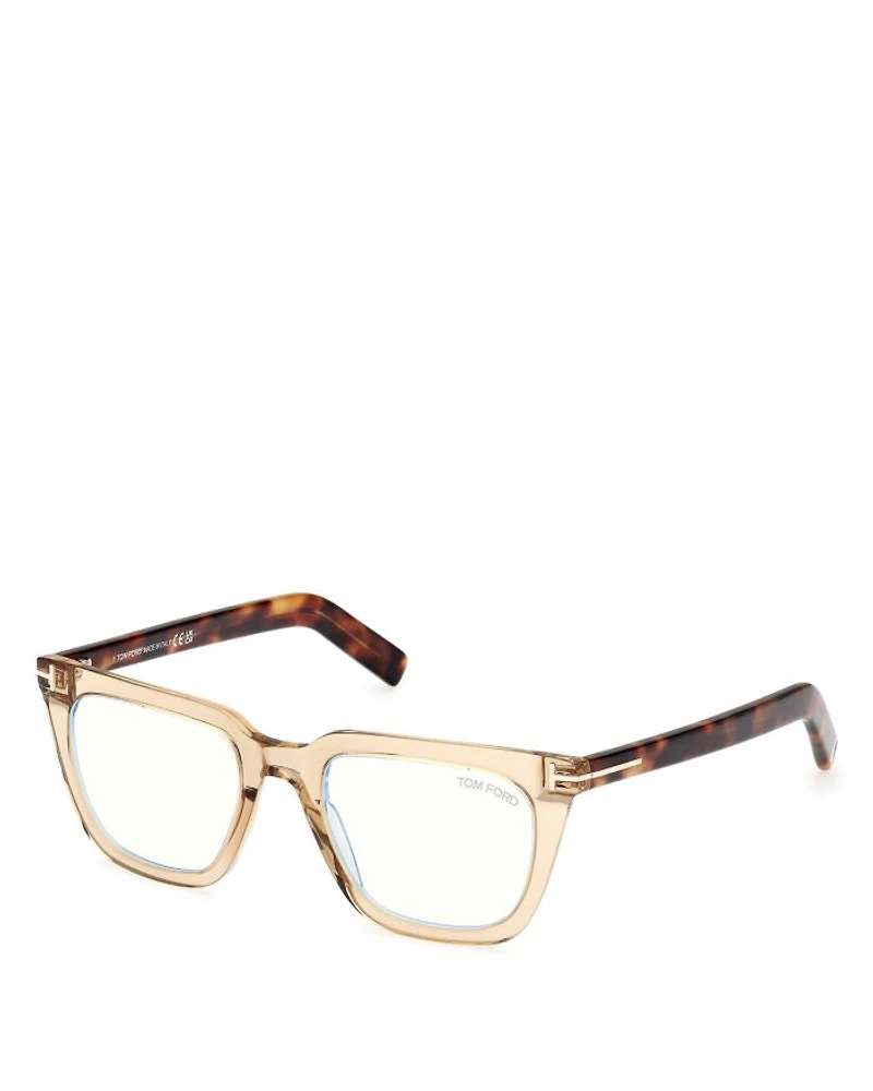 Square Blue Light Glasses, 50mm
