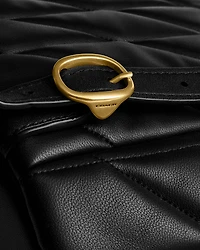 Tabby Quilted Leather Convertible Backpack