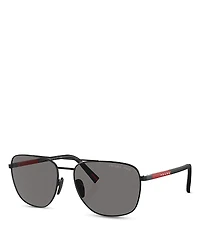 Prada Linea Rossa Oval Sunglasses, 60mm