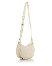 Intreccio Leather Shoulder Bag