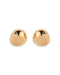 Polished Pebble Stud Earrings