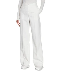 Moncler Wool Blend High Rise Trousers