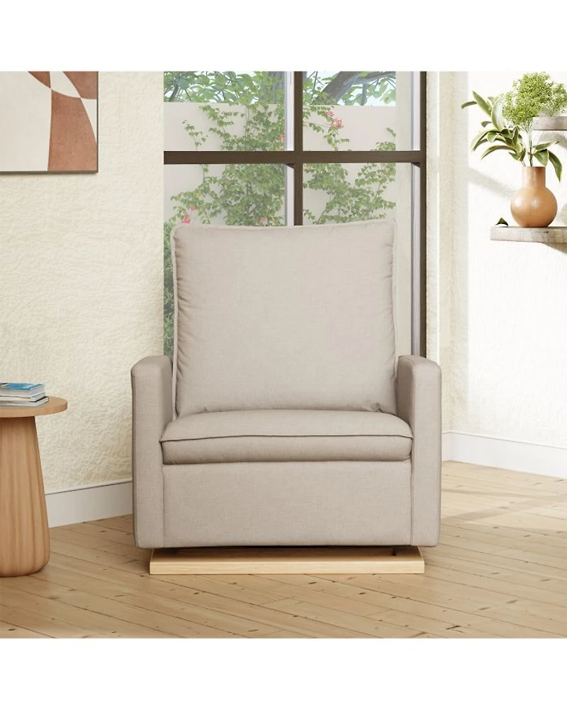 Cali Pillowback Water Repellent & Stain Resistant Chair and a Half Glider