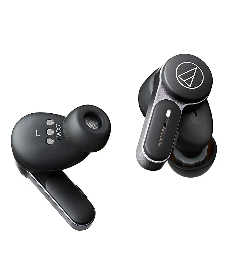audio-technica Ath-TWX7 Truly Wireless Earbuds with Hybrid Noise Cancellation