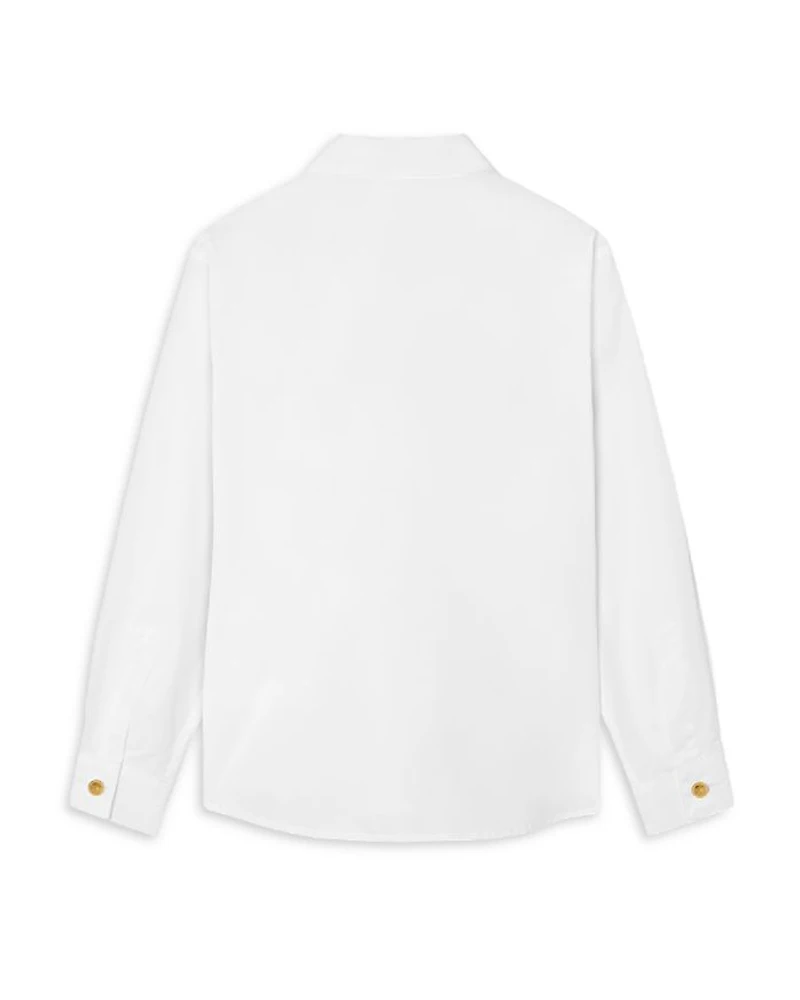 Girls' Medusa Embroidered Shirt - Big Kid