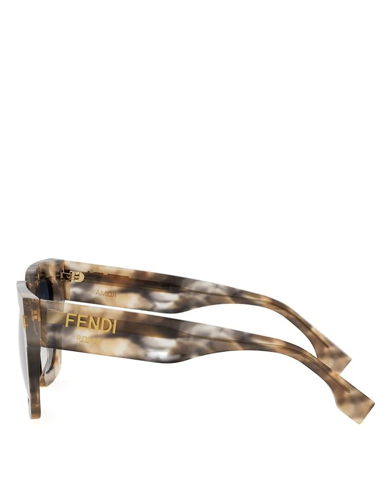 Roma Square Sunglasses, 50mm - Exclusive