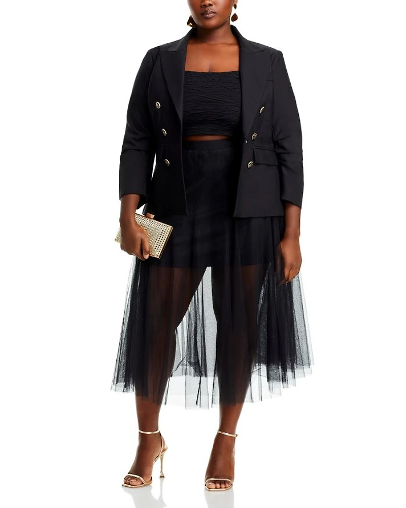 Tulle Midi Skirt - Exclusive