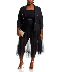 Tulle Midi Skirt - Exclusive