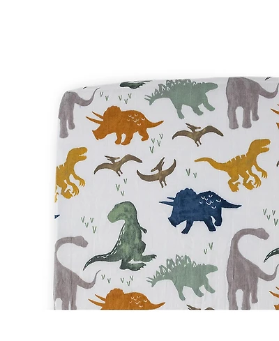 Little Unicorn Unisex Cotton Muslin Crib Sheet