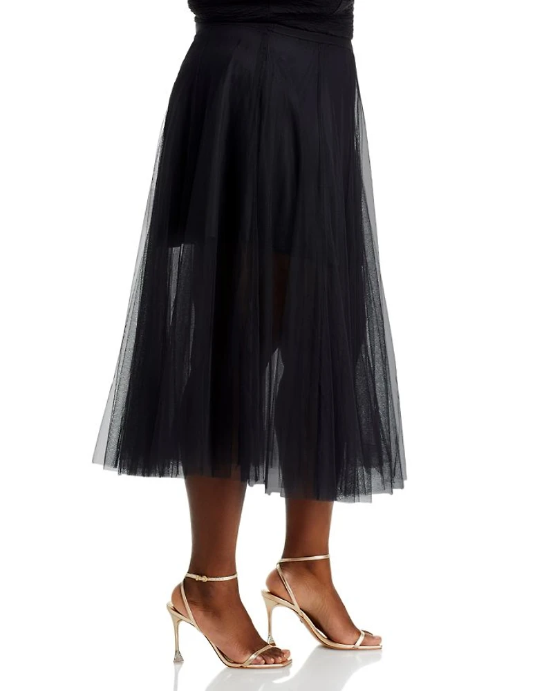 Tulle Midi Skirt - Exclusive
